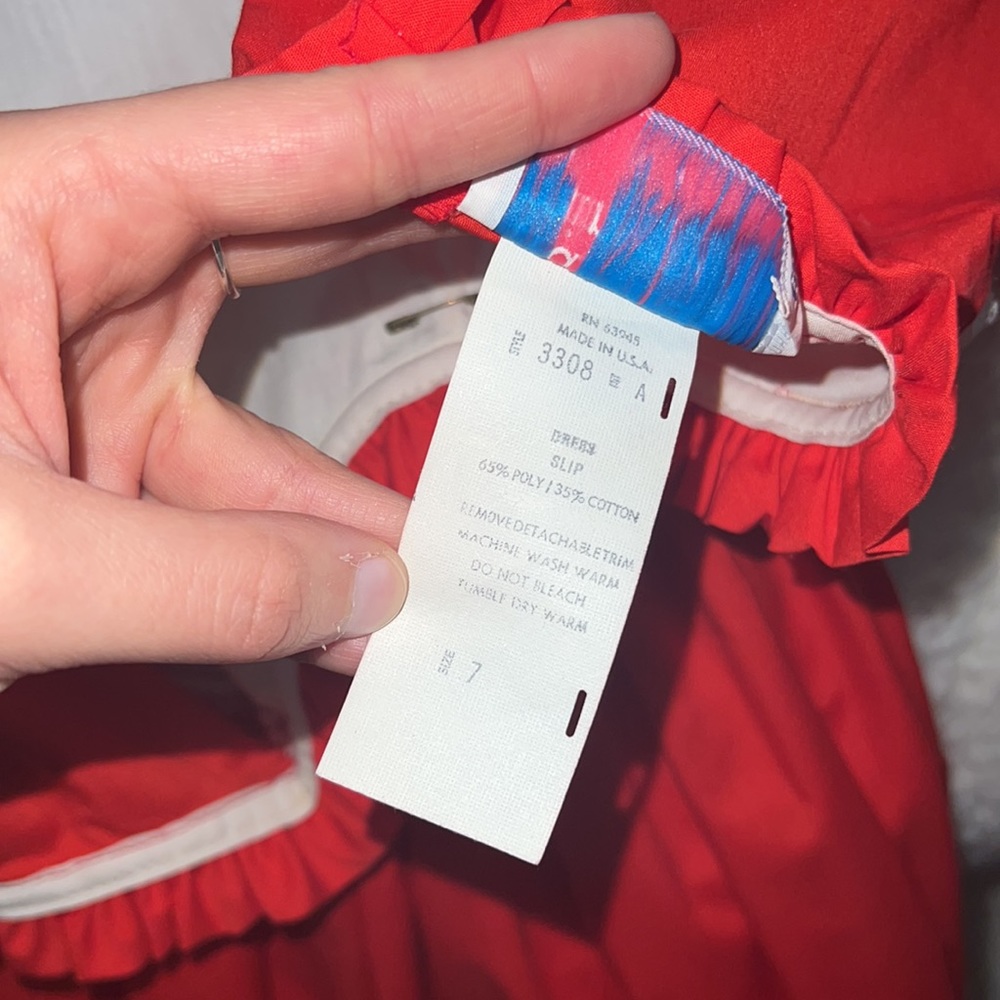 Vintage 1980’s Martha’s Miniatures Were Fussy Toddler Pageant Dress (size 7) - Picture 4 of 12